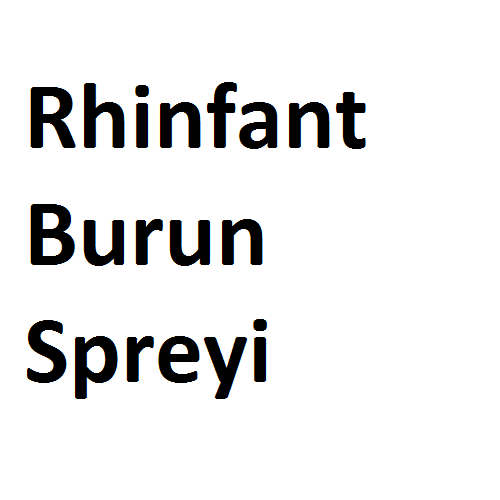 Rhinfant Burun Spreyi